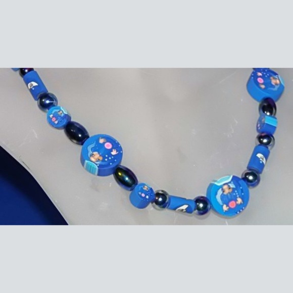 Wizards Moon and Stars Necklace - Picture 2 of 4